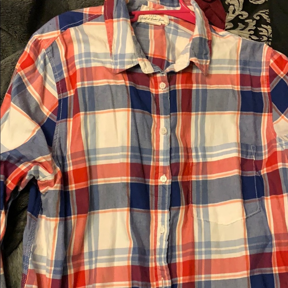 Plaid Button Up